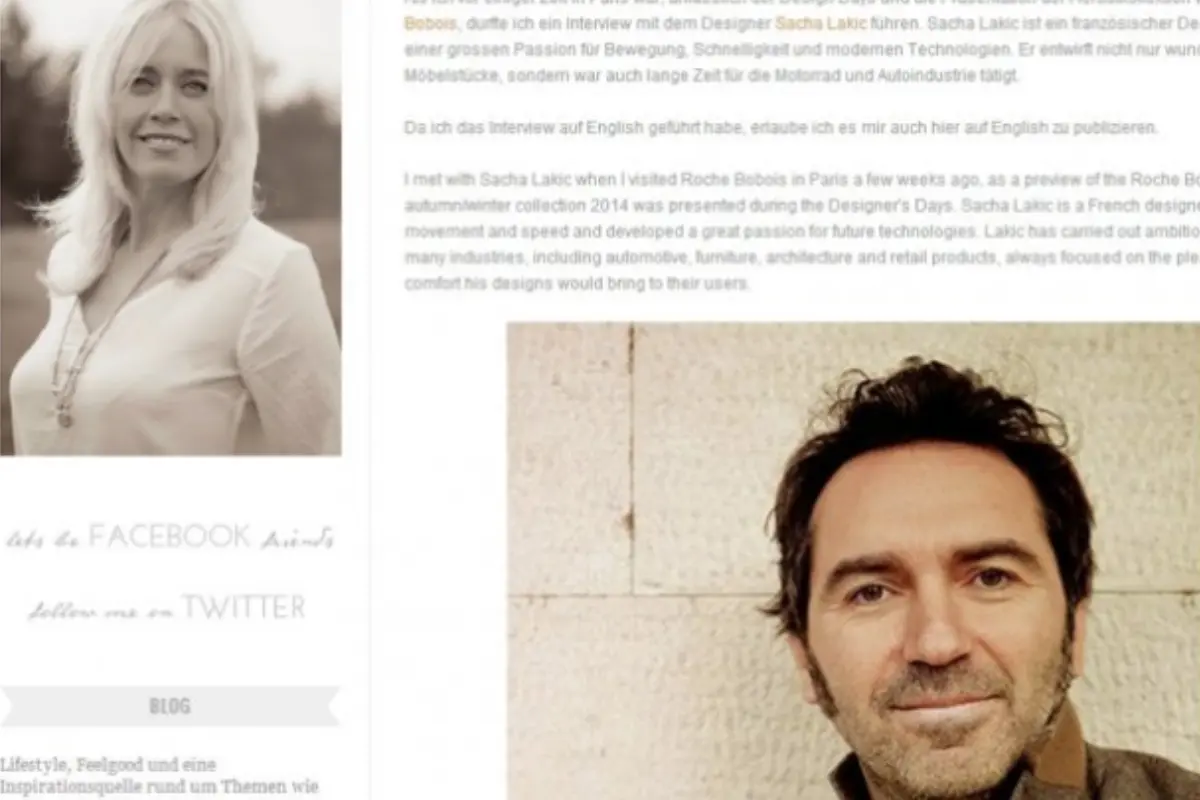 CONCEPT BY SARAH – ENCOUNTER WITH SACHA LAKIC