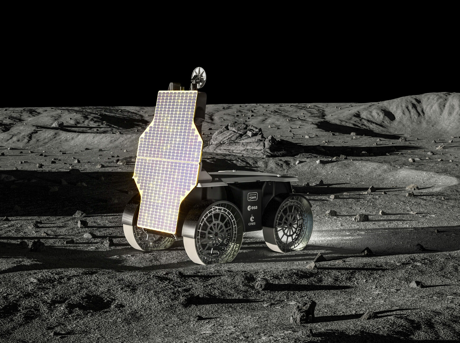 MONA LUNA: Venturi introduces a 100% european lunar rover